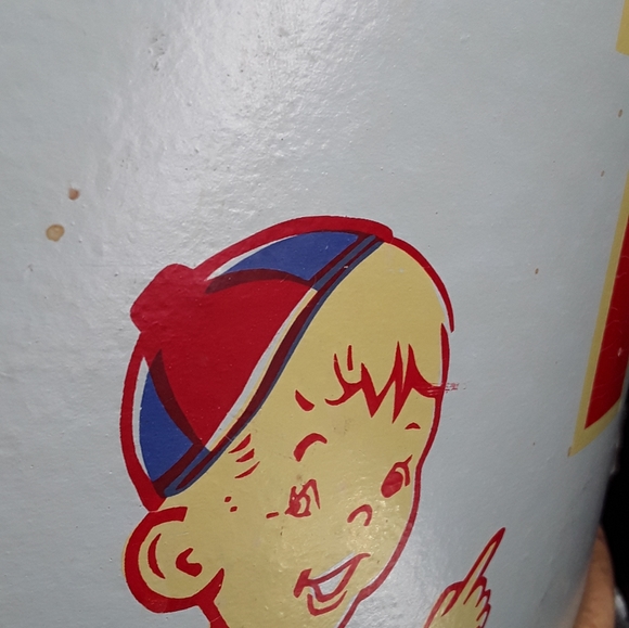 ⚜️ Vintage Toy Chest Barrel SWEET BOHO DEER BUNNY TOY BARREL - Picture 11 of 16